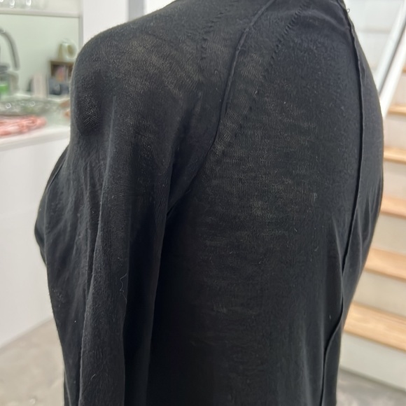 AG Adriano Goldschmied black cardigan sizeXS - Picture 5 of 8